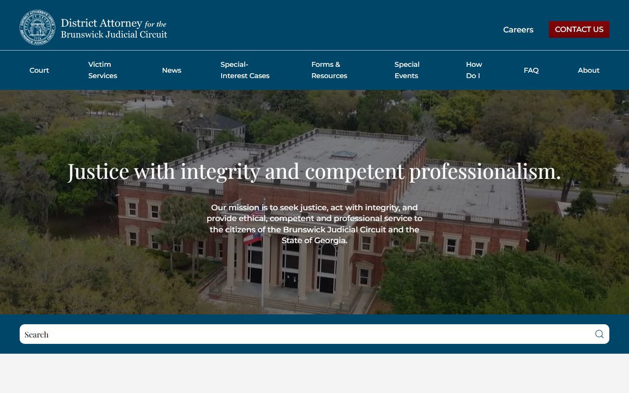 Appling County Superior Court Brunswick Judicial Circuit District Attorney